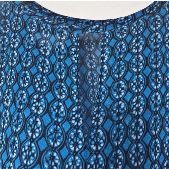 Two Vince Camuto Blouse Blue Size S - Picture 3 of 6